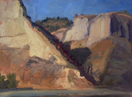 Clay Cliffs, Summerland