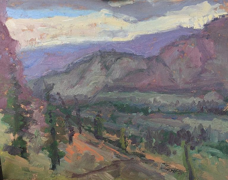 Stormy northern view