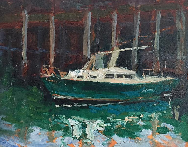 Sailboat at Morro Bay