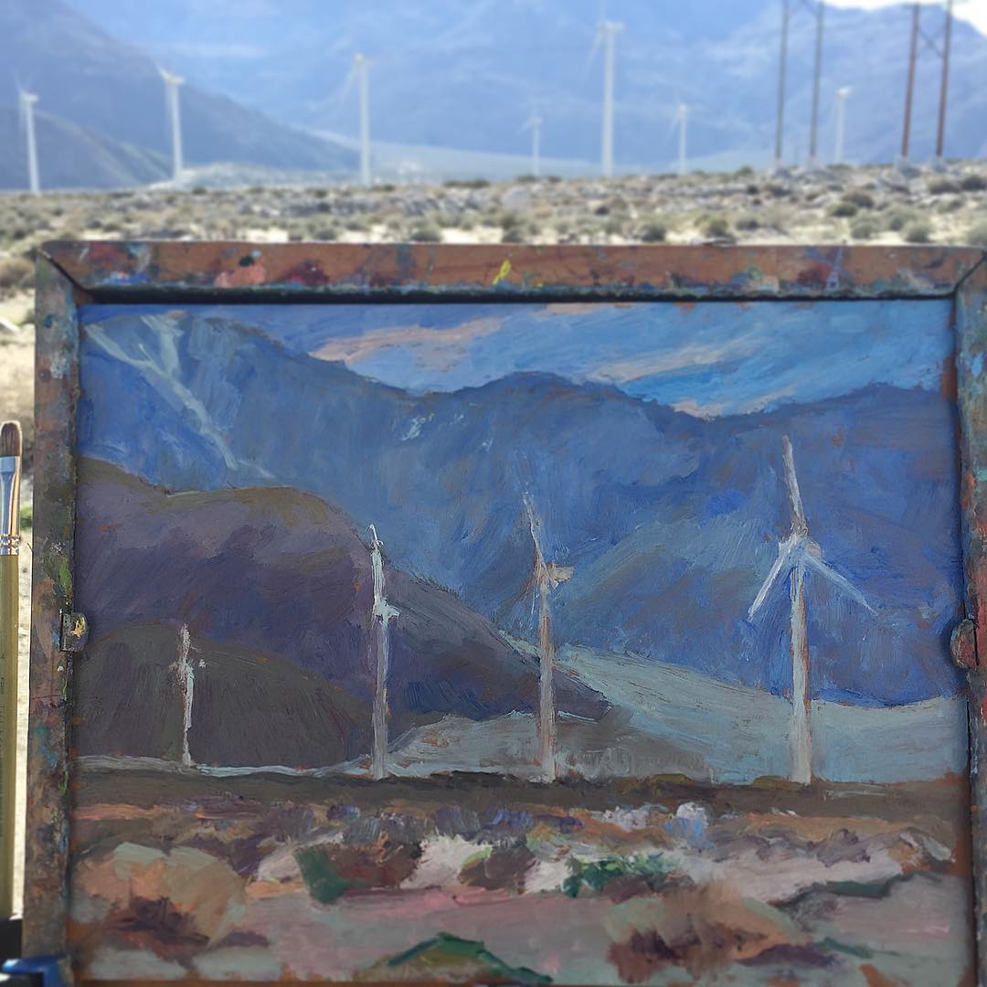 Wind Turbines at Palm Springs