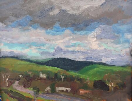 Clouds over San Ardo