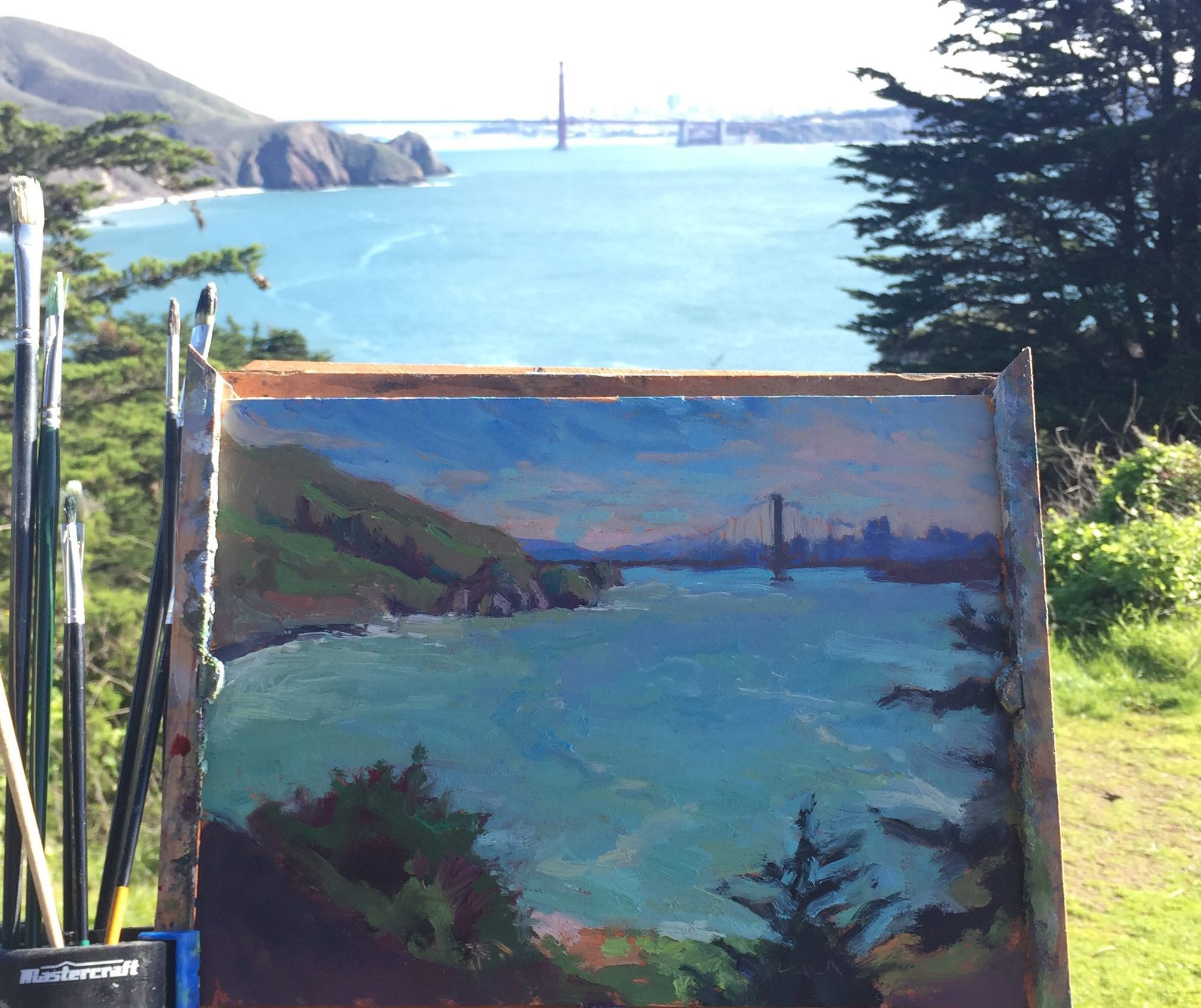 Golden Gate from a distance