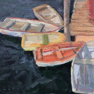 Rowboats at Burgoyne park, Salt Spring Island