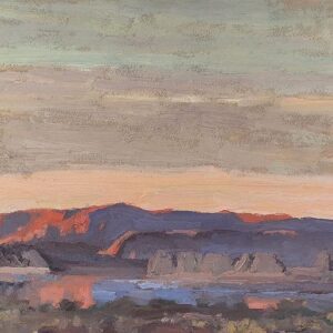 Powell Mountains at Dusk