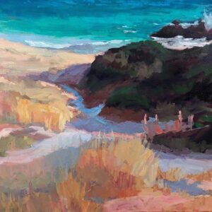 Path to the Beach. 20x24.