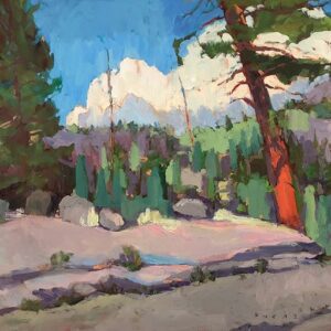 Skaha Trees. 24 x 30