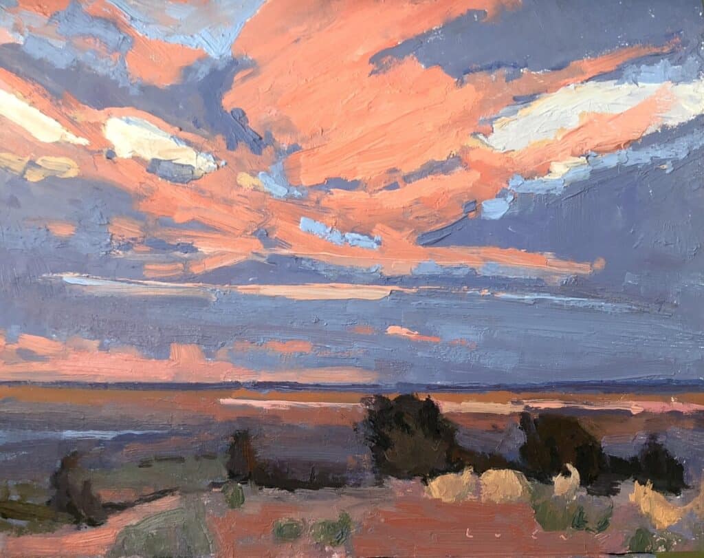 Marble Canyon Sky, original oil painting