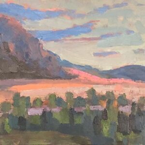 Dusk in October sketch