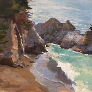 Waterfall at Julia Pfeiffer Burns Park