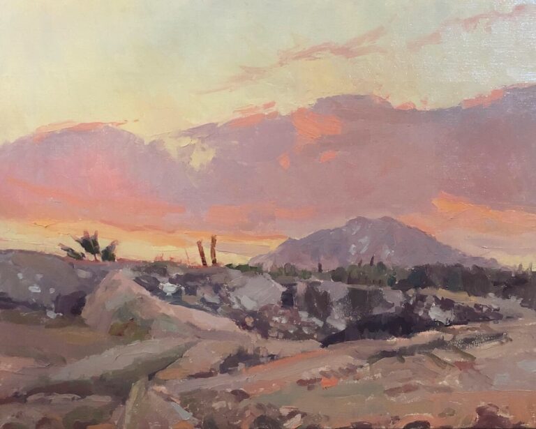 El Tule Sunset, Baja California
