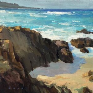 Pebble Beach Shoreline Cliffs