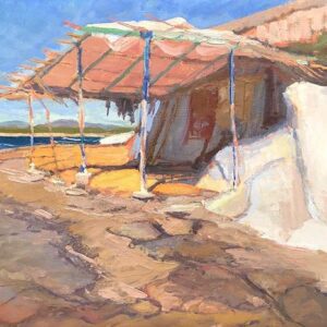 Shelter at playa Cerritos