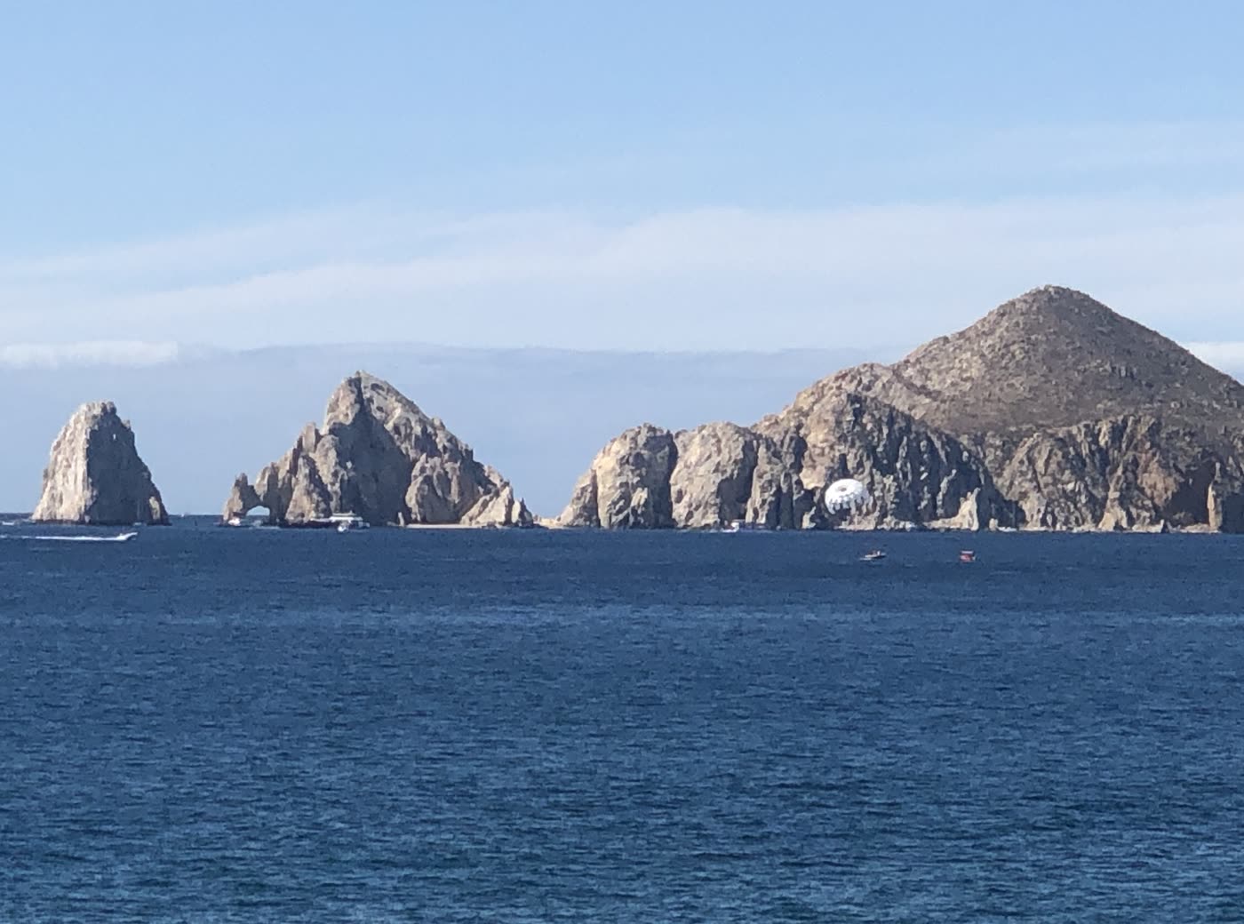 Photo of Land’s End, Cabo San Lucas taken before painting Arch at Cabo