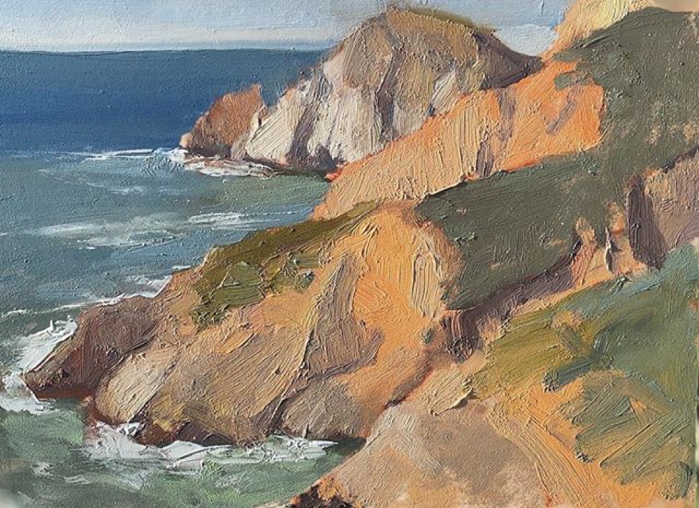 Devil’s Slide, shown at 24 × 18 inches